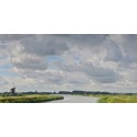Fotowand Ruysdael wolken boven de Rotte Fotowand wanddecoratie fotobehang muurposter natuurfoto natuurfotowand gerard veerling f