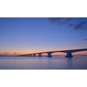  Zeelandbrug Oosterschelde. Fotowand wanddecoratie fotobehang muurposter natuurfoto natuurfotowand gerard veerling 