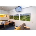 Fotowand wachtkamer ziekenhuis polder Nijkerk wanddecoratie fotobehang muurposter natuurfoto natuurfotowand gerard veerling 