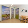 fotodeuren natuurfoto's op deuren van wachtkamer radiologie ziekenhuis 