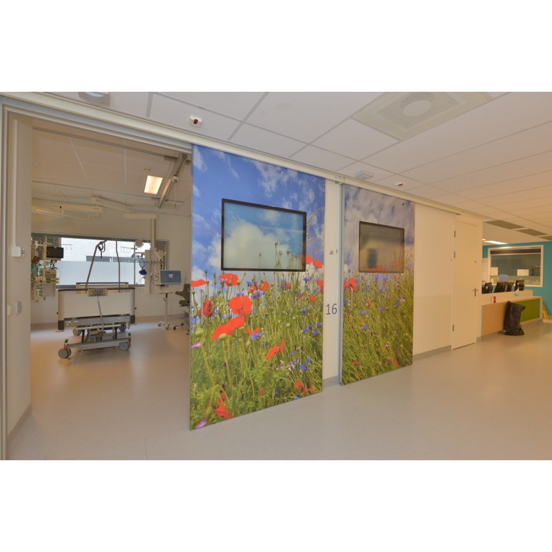 natuurfoto deuren intencive care ic healing environment gerard veerling fotowandenshop.nl
