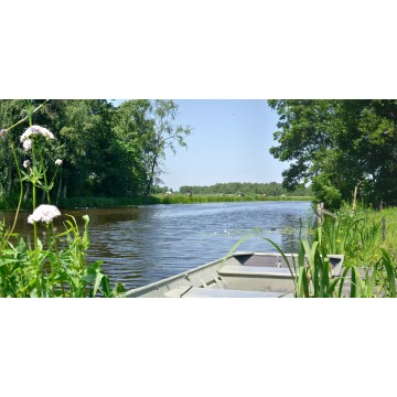 Fotowand riviertje de mije woerdense verlaat wanddecoratie fotobehang muurposter natuurfoto natuurfotowand gerard veerling 
