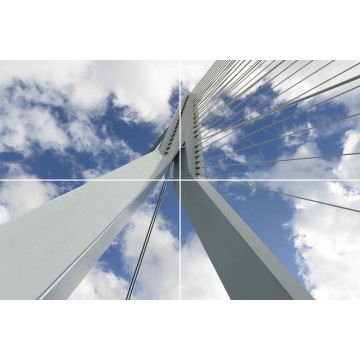 Fotoplafond. Rotterdam Erasmusbrug. Fotowandenshop.nl Fotoplafond. Rotterdam Erasmusbrug. Fotowandenshop.nl