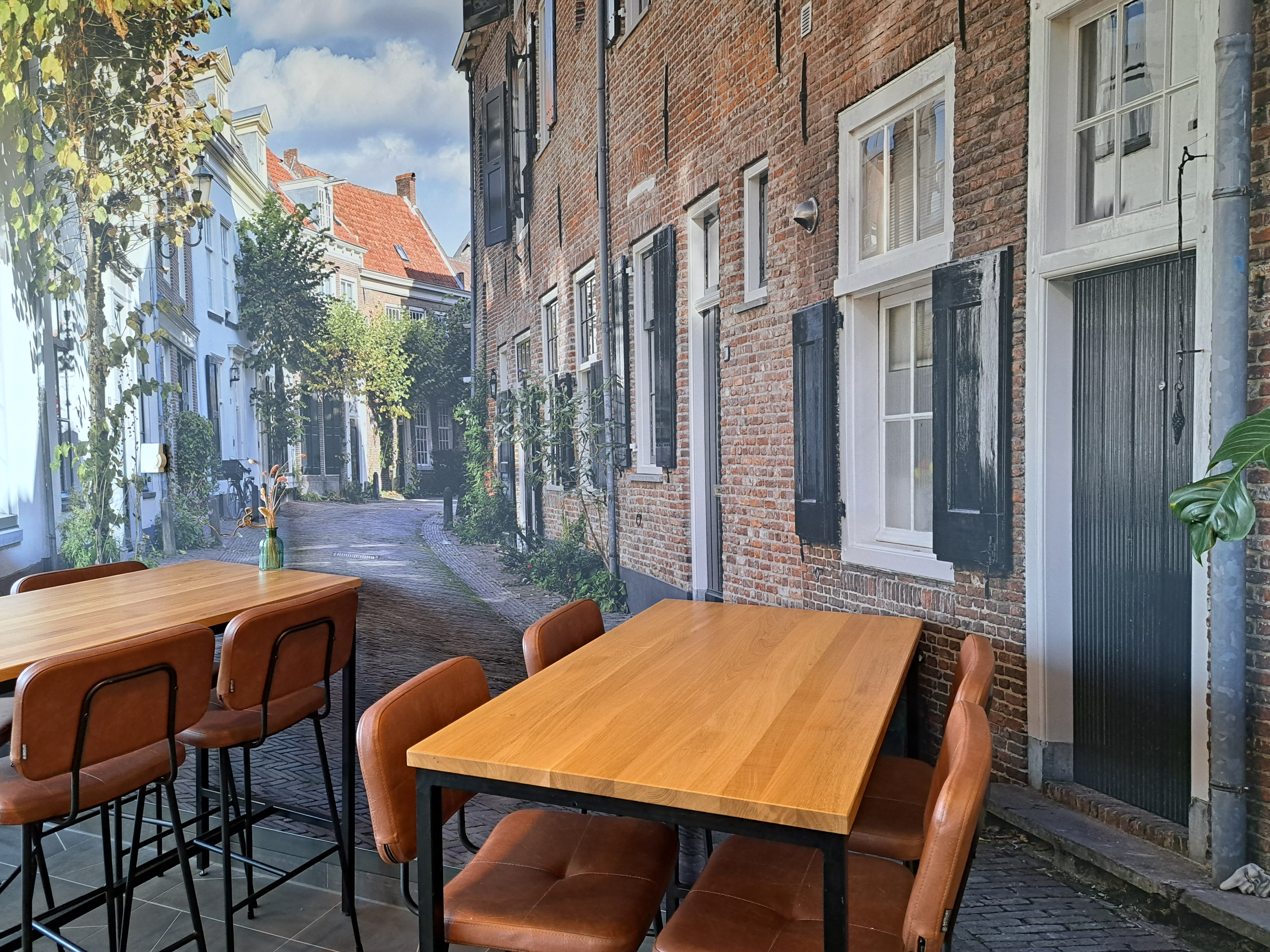 Akoestiekwand restaurant ziekenhuis